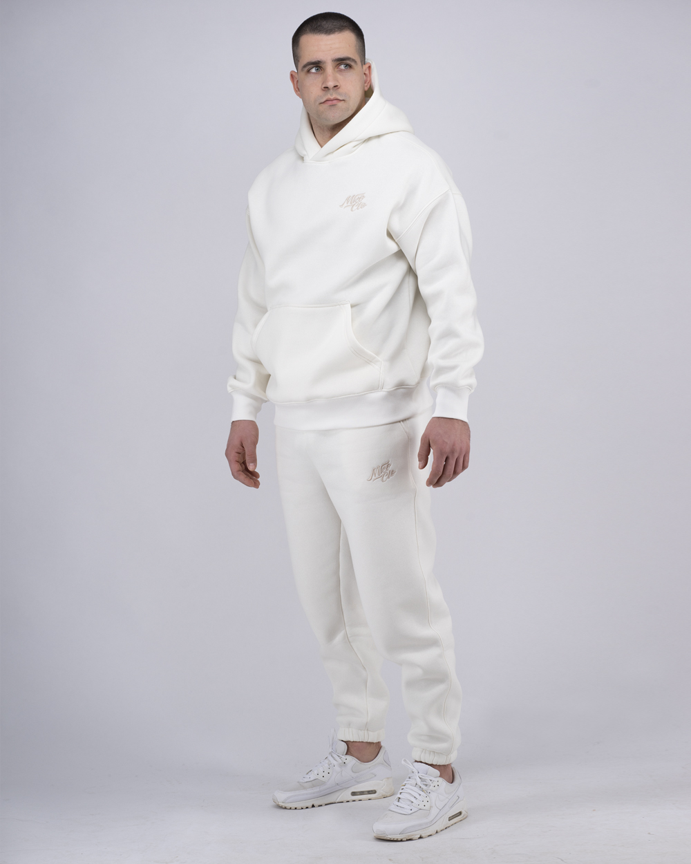 Vanilla Oversized Muški Komplet Trenerke