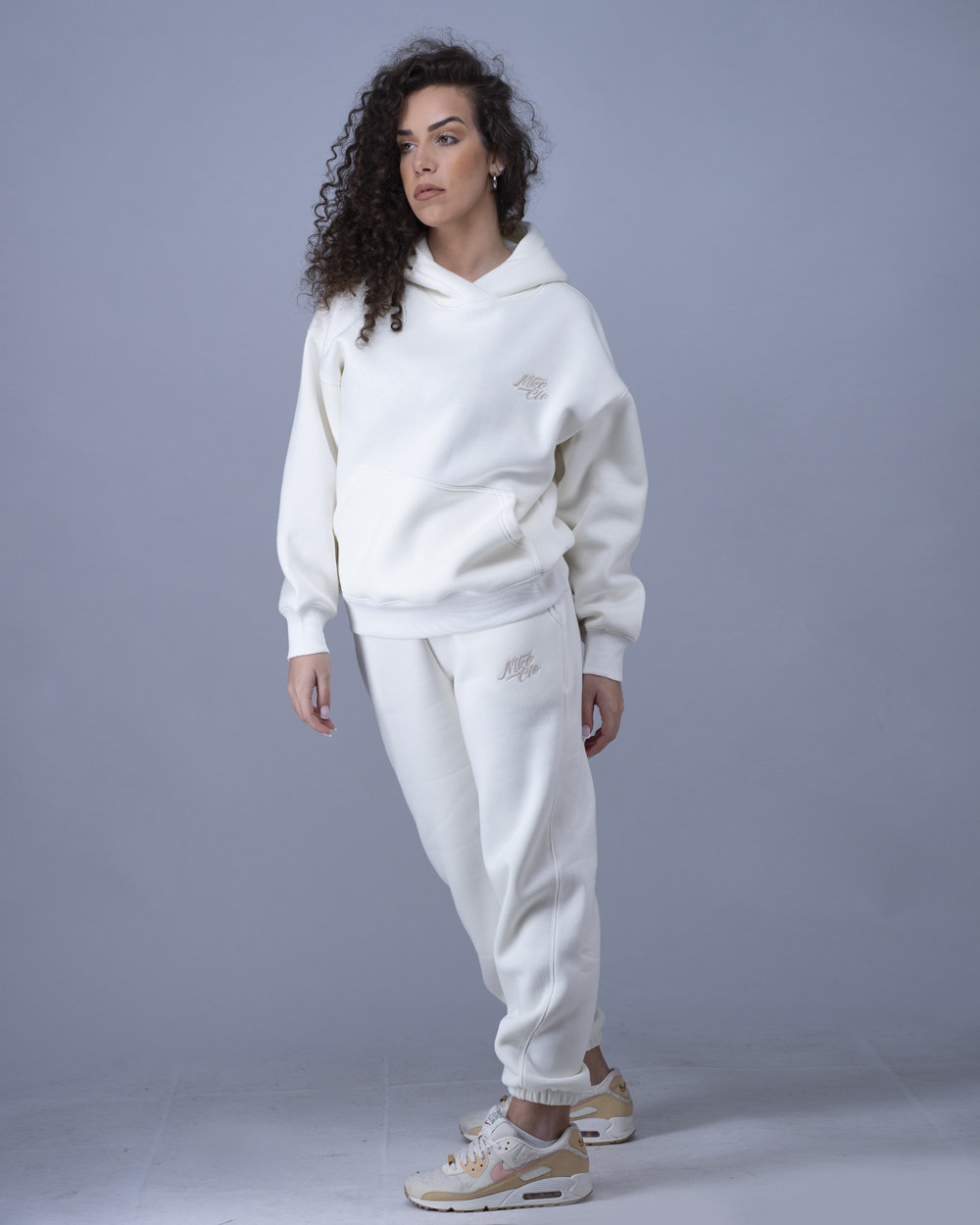 Vanilla Oversized Ženski Komplet Trenerki