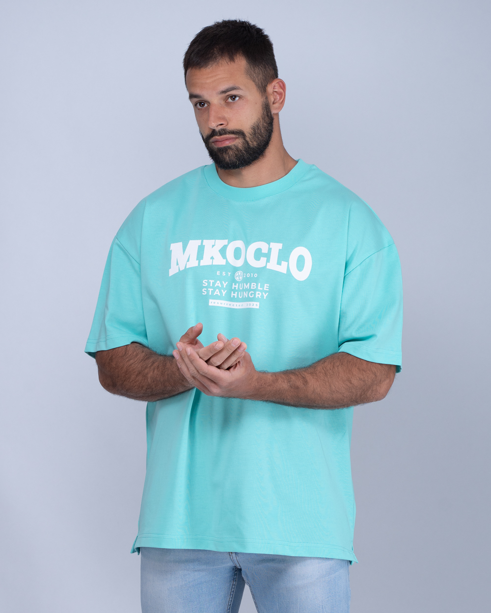 Stay Hungry Oversized Unisex majica