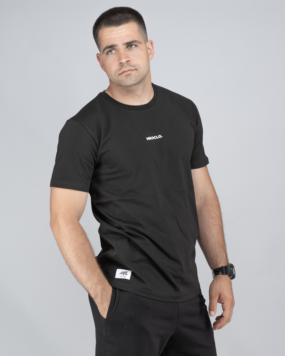 Black FRAME Muška Majica