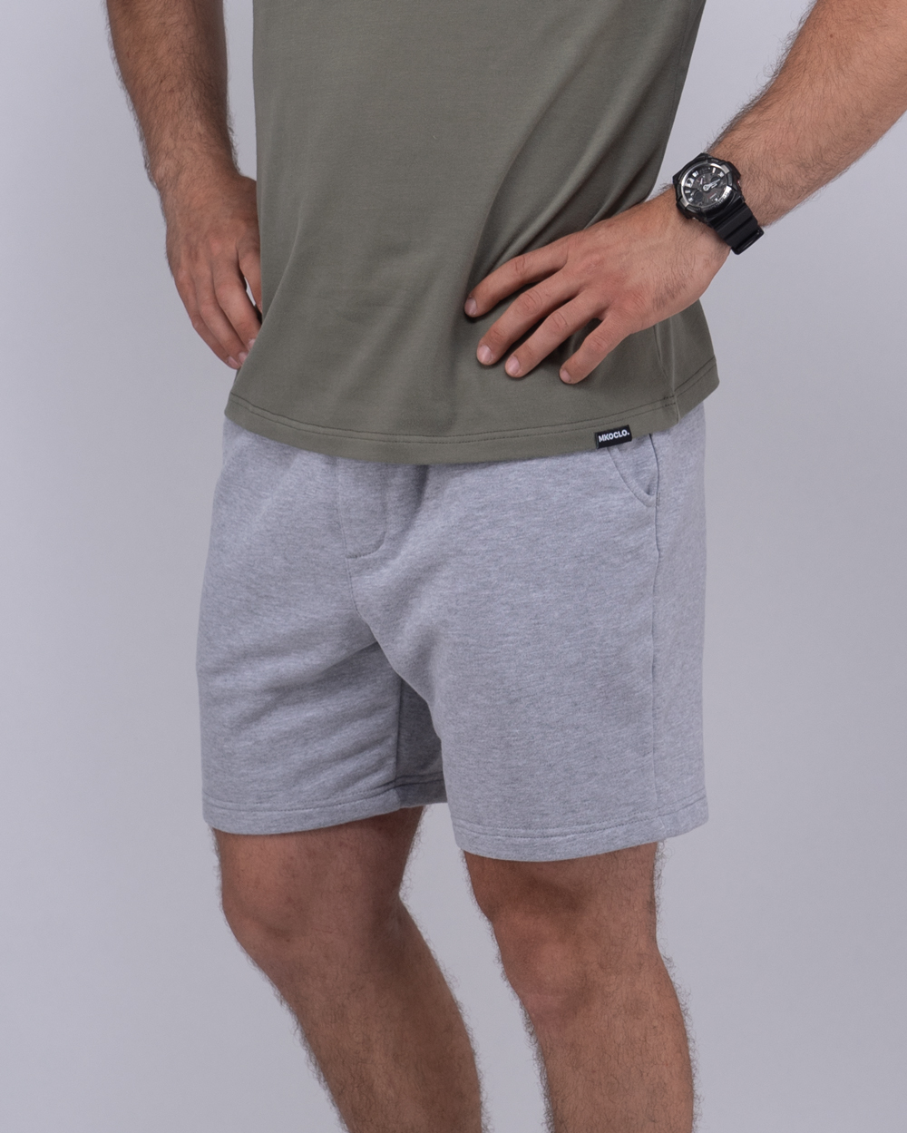 Ash Grey BASIC Muški Šorc